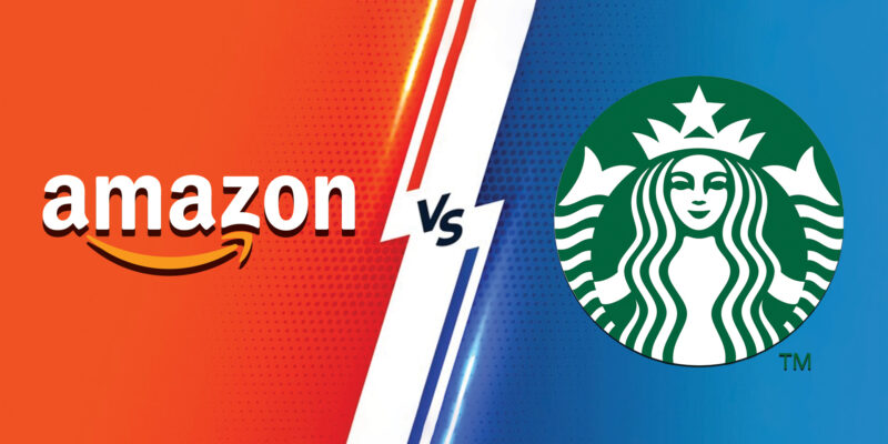 Amazon Vs. Starbucks: Exploring How Web2 Giants Embrace NFTs